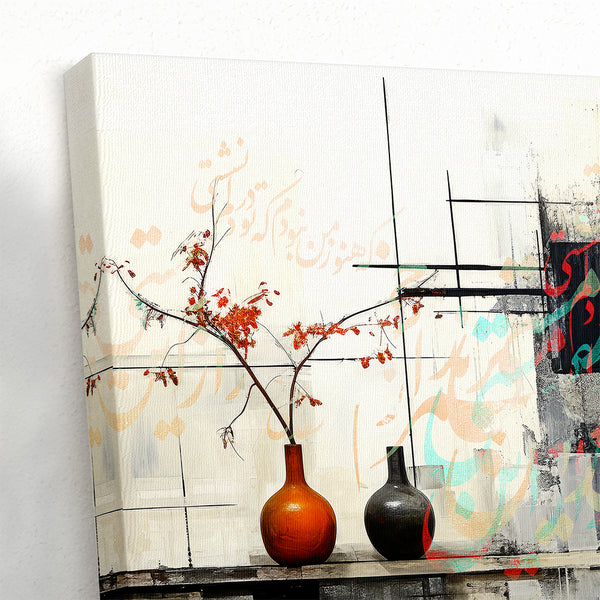 Extra Large Multi-Panel Persian Canvas Print Wall Art for Modern Decor