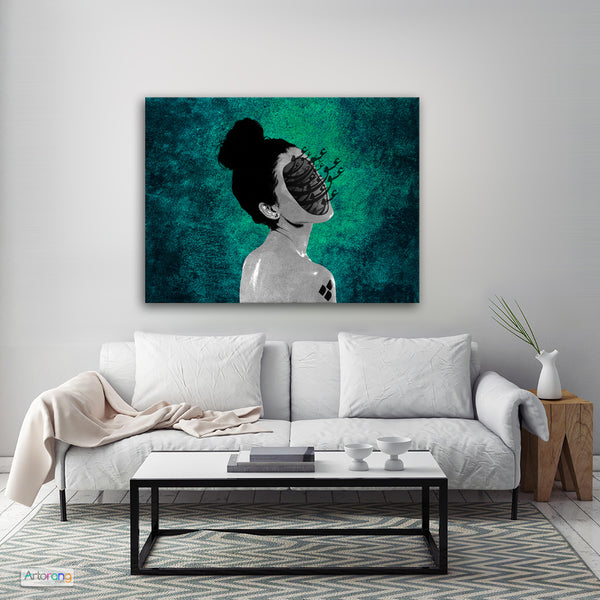 Lost myself in your love, Persian wall art and Persian calligraphy, Persian gift - Artorang