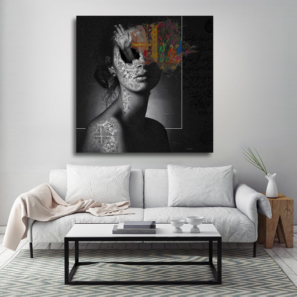 Middle eastern details Canvas Art | Persian art | Persian art | Arabic art | Islamic art | Persian calligraphy | Arabic calligraphy - Artorang