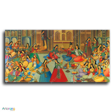 Color Psychology in Persian Art: How to Choose the Right Canvas for Your Space
