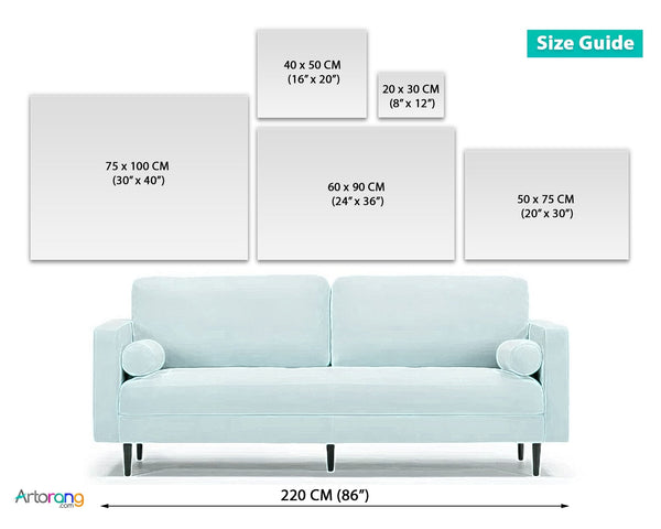 Sufi Dervishes Dance Canvas Print - Vibrant Wall Art Inspired by Persian Culture