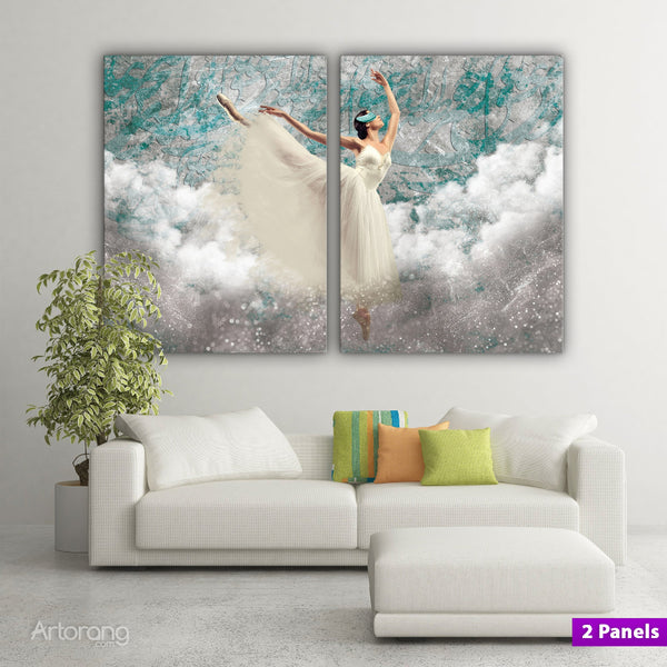 Persian Wall Art Canvas Print - Multi Panel Love Quote Home Decor