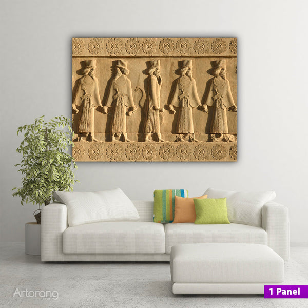 Apadana Palace Multi-Panel Canvas Print - Extra Large Persian Wall Art