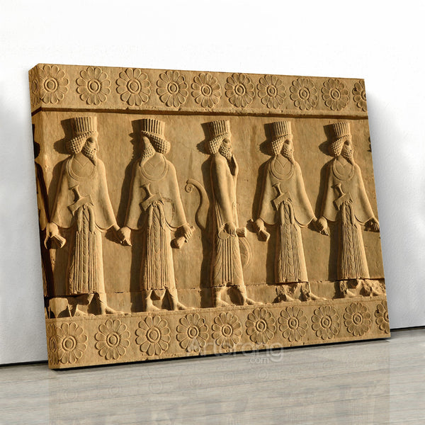 Apadana Palace Multi-Panel Canvas Print - Extra Large Persian Wall Art