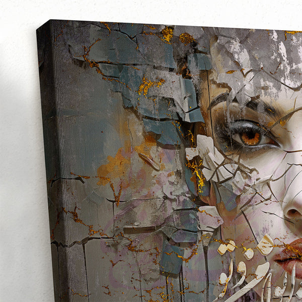 Rumi Quote Persian Calligraphy Canvas Art - Unique Wall Decoration Gift