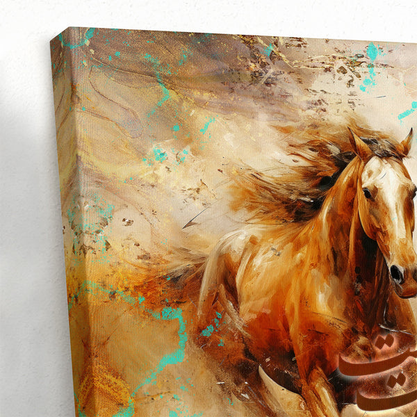 Hafez Shirazi Solitude Quote Canvas Print - Persian Calligraphy Art