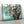 Persian Woman Canvas Art with Farsi Calligraphy and Turquoise Floral Design