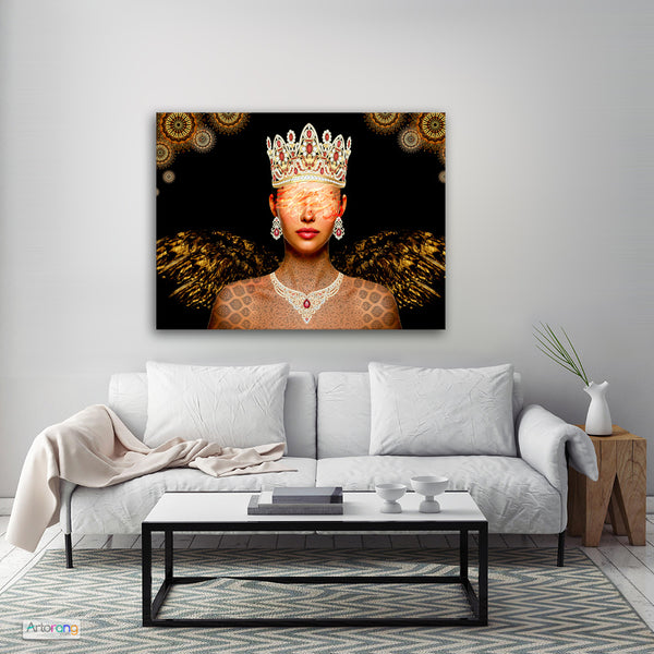 This house is the house of thine, Hafez quote canvas print wall art - Artorang