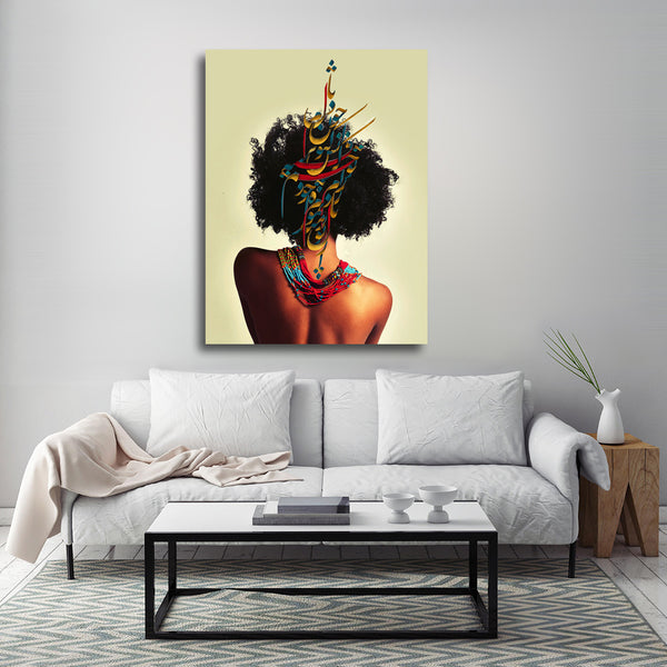 Your wildness, Persian contemporary wall art | Persian calligraphy | Persian Wall Art Canvas print | Persian Home Decor | Persian gift - Artorang