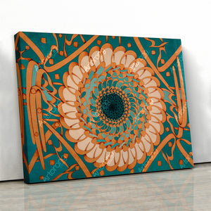Come out of the circle of time And into the circle of love, painting print | Rumi | Persian calligraphy wall art | Persian art | Persian gift - Artorang