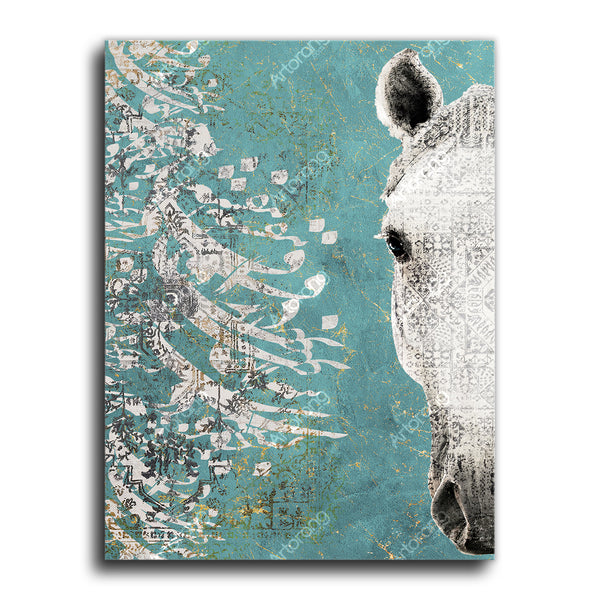 From non-existence to existence, Hafez quote and Persian calligraphy wall art - Artorang