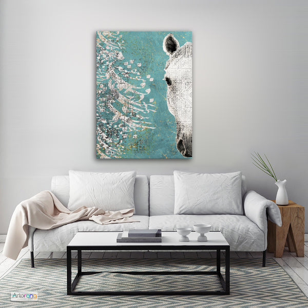 From non-existence to existence, Hafez quote and Persian calligraphy wall art - Artorang