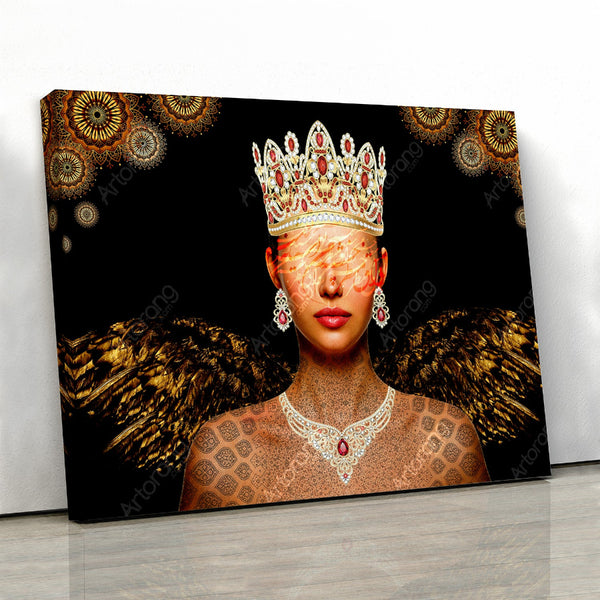 This house is the house of thine, Hafez quote canvas print wall art - Artorang