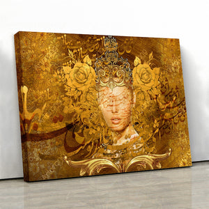 All because of love, Persian contemporary wall art, Persian gift - Artorang