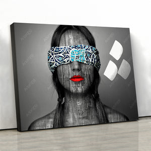 Persian girl Canvas Art | Persian calligraphy | Arabic calligraphy | Arabic art | Persian Gift - Artorang